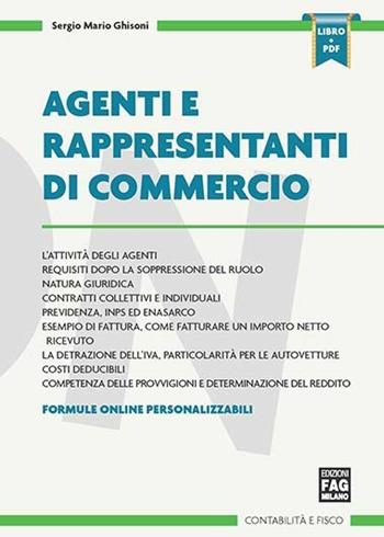 Agenti e rappresentanti di commercio - Sergio Mario Ghisoni - Libro FAG 2015 | Libraccio.it