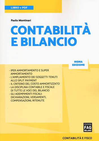Contabilità e bilancio. Con Contenuto digitale (fornito elettronicamente) - Paolo Montinari - Libro FAG 2018 | Libraccio.it