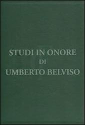 Studi in onore di Umberto Belviso