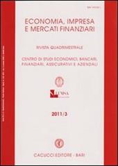 Economia impresa e mercati finanziari (2011). Vol. 3