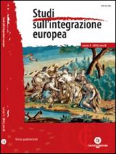 Studi sull'integrazione europea (2014). Vol. 1