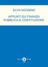 Appunti su finanza pubblica e costitizione