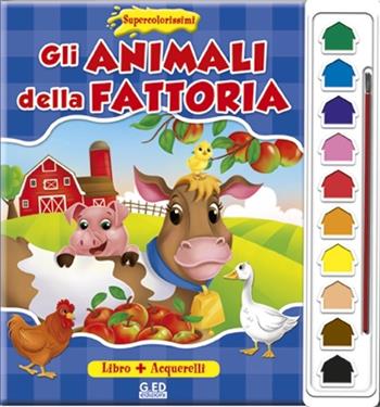 Gli animali della fattoria. Supercolorissimi. Ediz. illustrata. Con gadget  - Libro Vega Edizioni 2015 | Libraccio.it