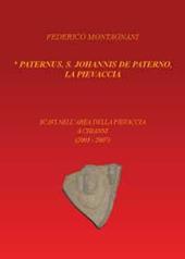 Paternus, S. Johannis De Paterno, la Pievaccia. Scavi nell'area della Pievaccia a Chianni