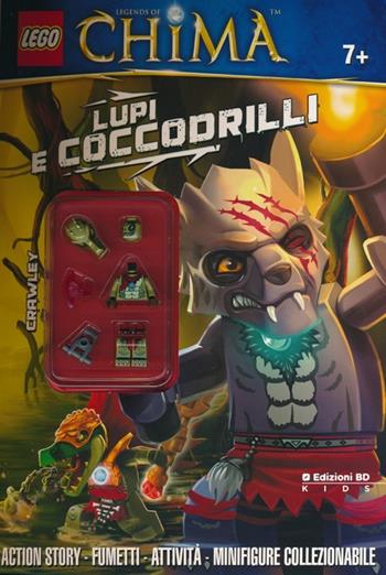 Lupi e coccodrilli. Legends of Chima. Lego Brickmaster. Ediz. illustrata. Con gadget  - Libro Edizioni BD 2013 | Libraccio.it