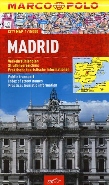 Madrid 1:15.000  - Libro Marco Polo 2013, Piante di città Marco Polo | Libraccio.it