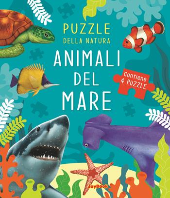 Animali del mare. Puzzle della natura. Libro puzzle. Ediz. a colori - Andrea Morandi - Libro Joybook 2023 | Libraccio.it