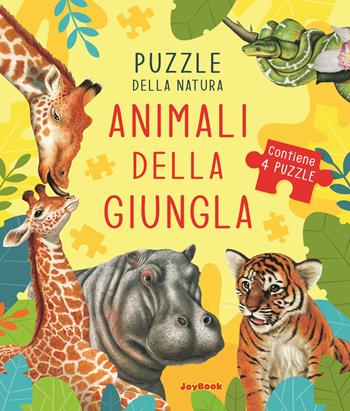 Animali della giungla. Puzzle della natura. Libro puzzle. Ediz. a colori - Andrea Morandi - Libro Joybook 2023 | Libraccio.it