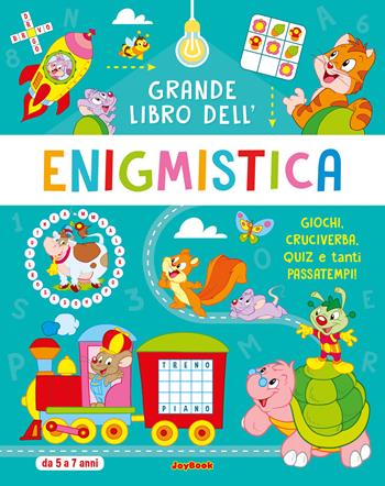 Grande libro dell'enigmistica 5-7 anni  - Libro Joybook 2024, Enigmistica per divertirsi | Libraccio.it