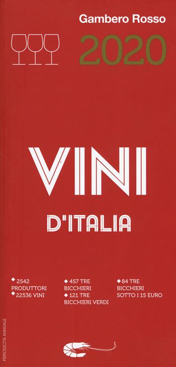 Vini d'Italia del Gambero Rosso 2020  - Libro Gambero Rosso GRH 2019 | Libraccio.it