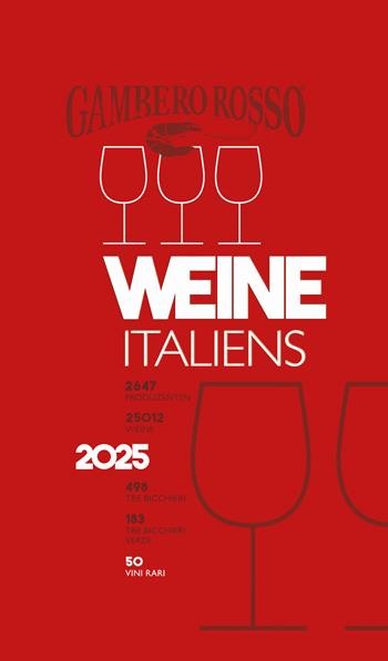 Vini d'Italia del Gambero Rosso 2025. Ediz. tedesca  - Libro Gambero Rosso GRH 2025 | Libraccio.it