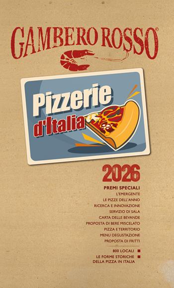 Pizzerie d'Italia del Gambero Rosso 2026  - Libro Gambero Rosso GRH 2025, Le guide | Libraccio.it