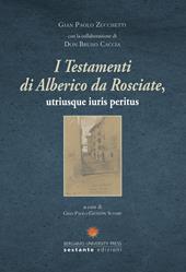 I testamenti di Alberico da Rosciate, utriusque iuris peritus