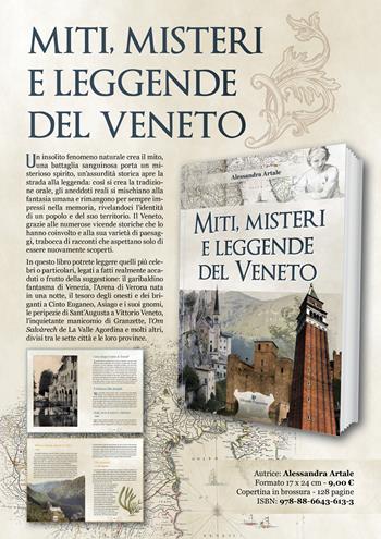 Miti, misteri e leggende del Veneto - Alessandra Artale - Libro Editoriale Programma 2019 | Libraccio.it