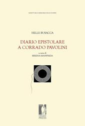 Diario epistolare a Corrado Pavolini