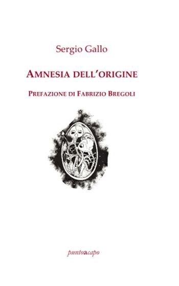 Amnesia dell'origine - Sergio Gallo - Libro Puntoacapo 2021 | Libraccio.it