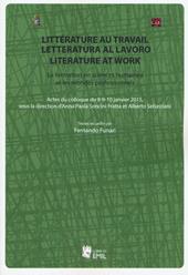 Litterature au travail-Letteratura al lavoro-Literature at work. Ediz. multilingue