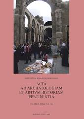 Acta ad archaeologiam et artium historiam pertinentia. Vol. 34: City, hinterland and environment: urban resilience during the first millennium transition