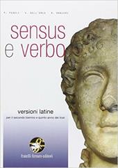 Sensus e verbo. Con e-book. Con espansione online.