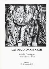 Latina didaxis. Atti del Convegno. Vol. 32: imperium sine fine dei testi latini, L'.