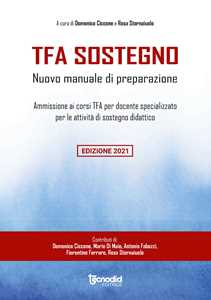 Image of TFA sostegno. Nuovo manuale di preparazione. Ammissione ai corsi ...