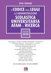 Il codice delle leggi dell'amministrazione scolastica universitaria, AFAM e ricerca