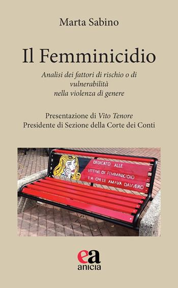 Il femminicidio. Analisi dei fattori di rischio e di vulnerabilità nella violenza di genere - Marta Sabino - Libro Anicia (Roma) 2024, Eclettica-mente | Libraccio.it