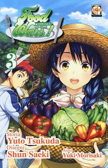 Food wars!. Vol. 3 - Yuto Tsukuda, Shun Saeki, Yuki Morisaki - Libro Goen 2016, Young collection | Libraccio.it