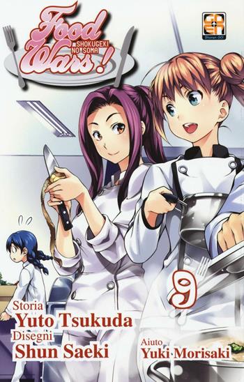 Food wars!. Vol. 9 - Yuto Tsukuda, Shun Saeki, Yuki Morisaki - Libro Goen 2017, Young collection | Libraccio.it