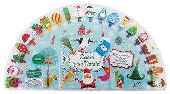 Colora il tuo Natale! Ediz. a colori. Ediz. a spirale. Con gadget - Kate Ashforth - Libro Emme Edizioni 2019, A pagine aperte | Libraccio.it