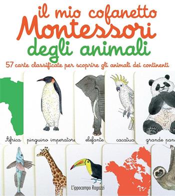 Il mio cofanetto Montessori degli animali - Ève Herrmann - Libro L'Ippocampo Ragazzi 2016 | Libraccio.it