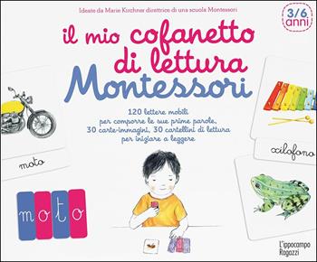 Il mio cofanetto di lettura Montessori - Marie Kirchner - Libro L'Ippocampo Ragazzi 2017 | Libraccio.it