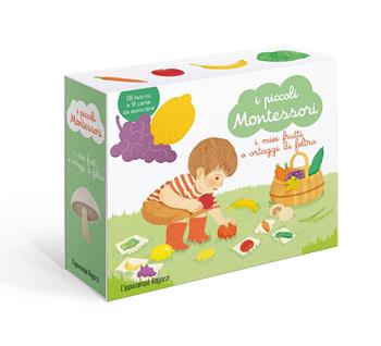 I miei frutti ortaggi di feltro. I piccoli Montessori. Ediz. illustrata. Con Prodotti vari - Delphine Roubieu - Libro L'Ippocampo Ragazzi 2019 | Libraccio.it