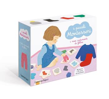 I miei indumenti di feltro. I piccoli Montessori. Ediz. illustrata. Con Prodotti vari - Delphine Roubieu - Libro L'Ippocampo Ragazzi 2019 | Libraccio.it