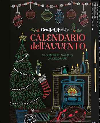 Grattalibri. Calendario dell'avvento. 10 quadretti natalizi da decorare. Con gadget - Jacqueline Colley - Libro L'Ippocampo 2020 | Libraccio.it