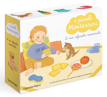 I piccoli Montessori. Il mio cofanetto sensoriale. Con 20 carte ambientali. Con 5 carte tattili - Delphine Roubieu - Libro L'Ippocampo 2021 | Libraccio.it