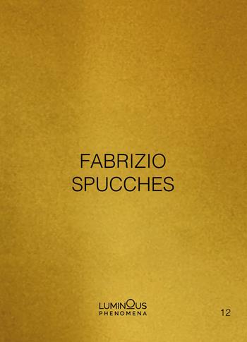 Fabrizio Spucches. Luminous Phenomena. Ediz. italiana, inglese e francese. Vol. 12 - Fabrizio Spucches - Libro NFC Edizioni 2023 | Libraccio.it