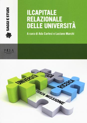 Il capitale relazionale delle università  - Libro Pisa University Press 2017, Saggi e studi | Libraccio.it