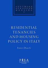 Residential tenacies and housing policy in Italy