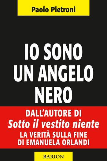 Io sono un angelo nero - Paolo Pietroni - Libro Barion 2014, Mediterranea | Libraccio.it