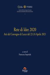 Rete di idee 2020. Atti del Convegno di Lecce del 22-24 Aprile 2021