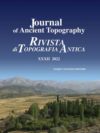Journal of ancient topography-Rivista di topografia antica (2022). Vol. 32  - Libro Congedo 2022 | Libraccio.it