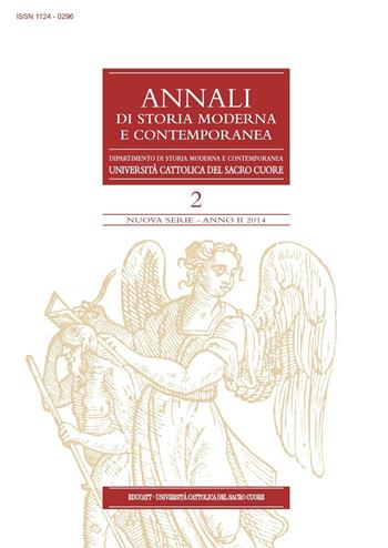 Annali di storia moderna e contemporanea (2014). Vol. 2  - Libro EDUCatt Università Cattolica 2015 | Libraccio.it