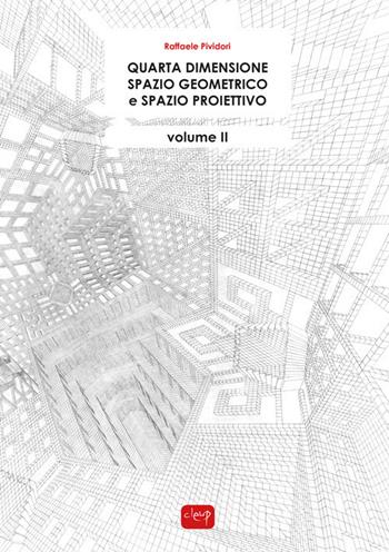 Quarta dimensione. Spazio geometrico e spazio proiettivo. Vol. 2 - Raffaele Pividori - Libro CLEUP 2018, Ingegneria civile e architettura | Libraccio.it