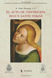 El acto de contricion segun Santo Tomas