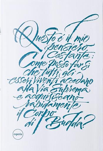 Il sutra del loto  - Libro Esperia 2014 | Libraccio.it
