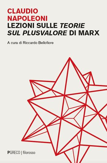 Lezioni sulle Teorie sul plusvalore di Marx - Claudio Napoleoni - Libro Pgreco 2025, Filorosso | Libraccio.it