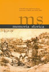 Memoria storica. Vol. 50-51