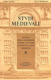 Studi medievali (2020). Vol. 2