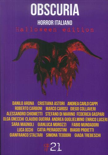 Obscuria. Horror italiano. Halloween edition  - Libro Damster 2018, Comma21 | Libraccio.it